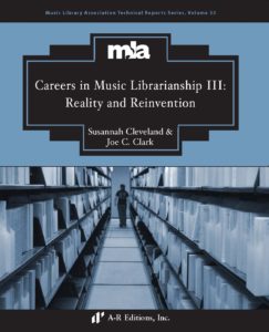 careers in music lirbarianship III book cover