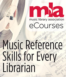 music reference skills for every librarian ecourse logo