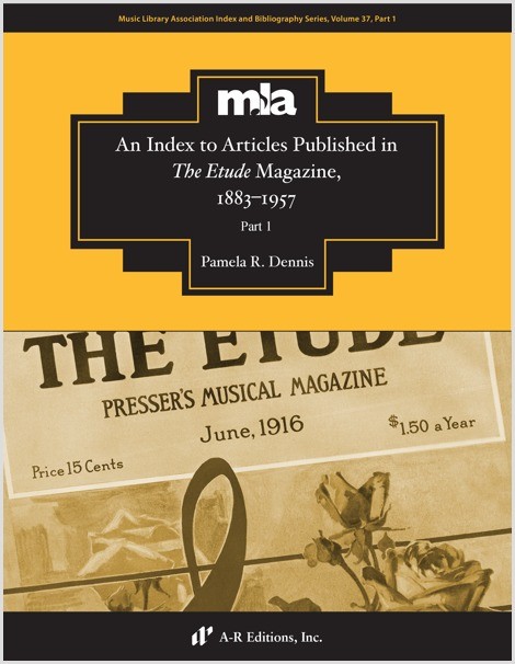 You are currently viewing An Index to Articles Published in The Etude Magazine, 1883-1957: Part 1