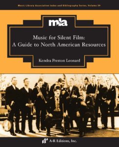 silent film book cover